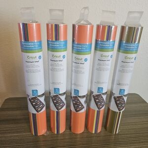 Cricut Premium Vinyl Set of 5 Bundle